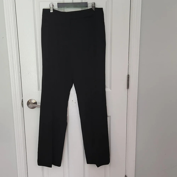 Signature by Larry Levine Women’s High-Rise Black Dress Pants - Picture 2 of 14